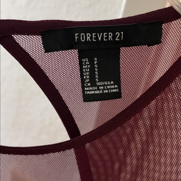 forever 21 Enchanted Velveteen Mesh Romper Small EUC - Picture 5 of 5